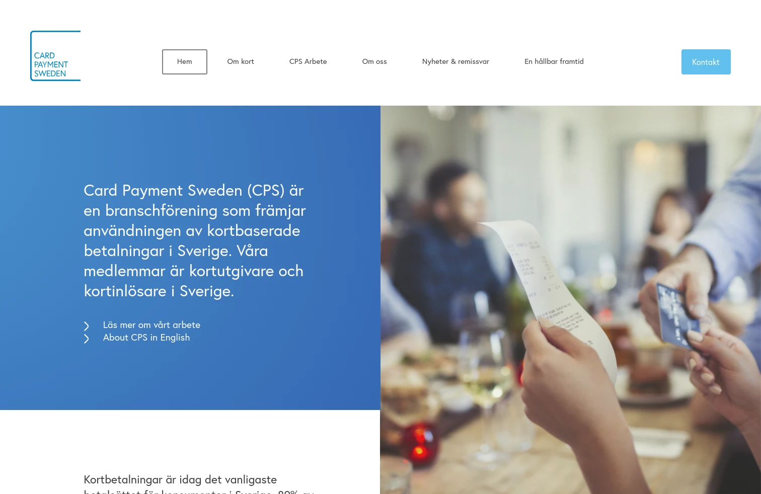 Card Payment Sweden